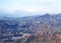 羽山神社からの絶景の写真