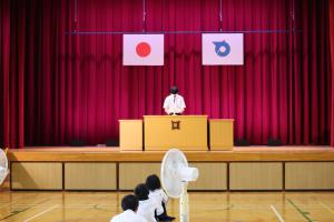 １学期終業式２