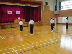 ２学期始業式２