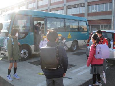 Ｒ３学校便り第４７号（スクールバス体験乗車）