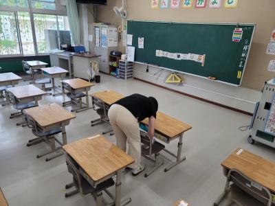 消毒作業２