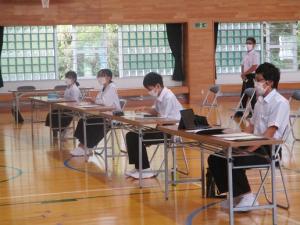 校内高校説明会２