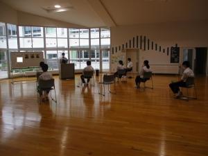 生徒会役員選挙・立会演説会１