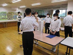 生徒会役員選挙・立会演説会２