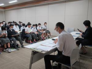 地域課題解決型学習のようす