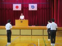 ２学期始業式