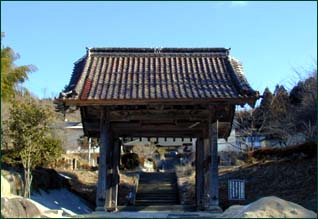 頭蛇寺山門の写真