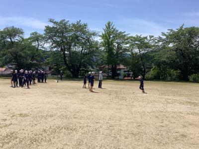 ハンドボール投げ６年
