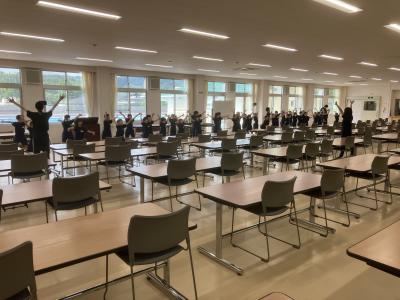 １年生の発表練習