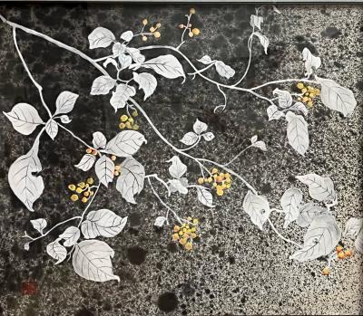 森の絵画「松陰の山道 楠森道剛 Michitaka Kusumori (@MKusumori) / X