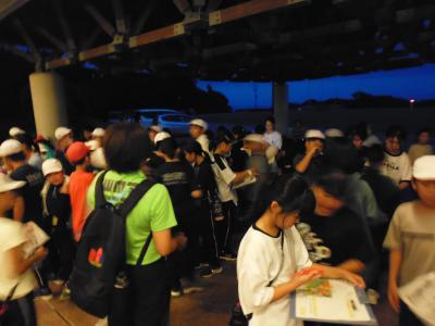 ナイトハントに出発