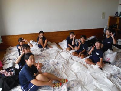 女子部屋の様子