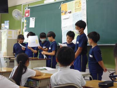 発表の様子１