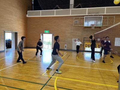 試合中のPTAチーム