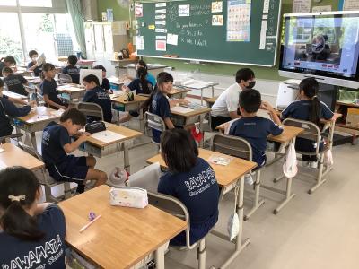 ALTとの英語の授業