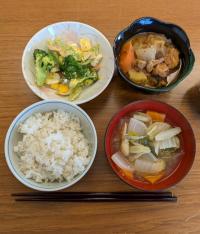 健康普及料理教室の献立の写真