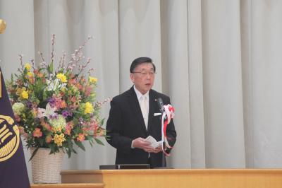 教育長による訓示
