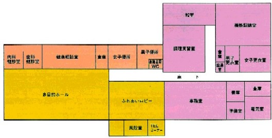 保健センター案内図の画像