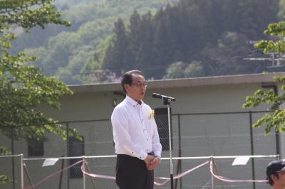 来賓祝辞川俣町町長
