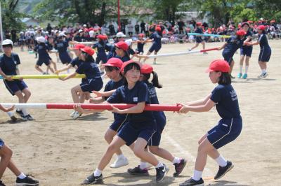 5，6年生棒引き