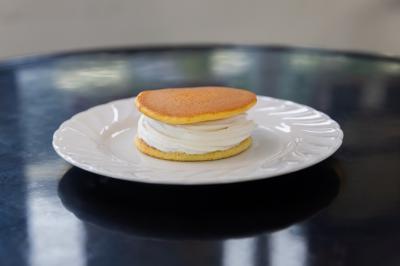 川俣シャモのプリンどら焼き