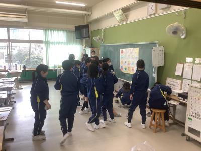 鬼退治する4年生