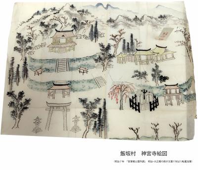 神宮寺の絵図(明治７年)