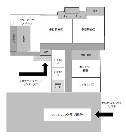マザッテ施設の見取り図