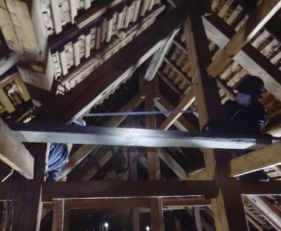 建物実測のようす_3
