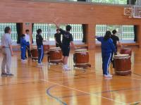 太鼓の練習