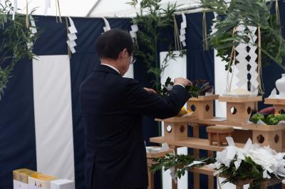 南分署移転新築移転工事地鎮祭