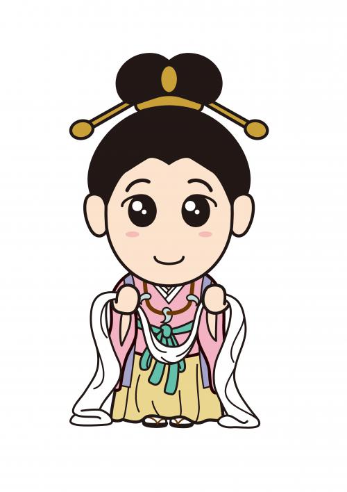 ゆるきゃら「小手姫様」
