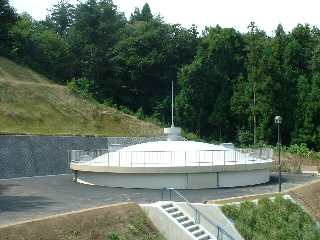 西部配水地の新設（川俣町小神）の写真