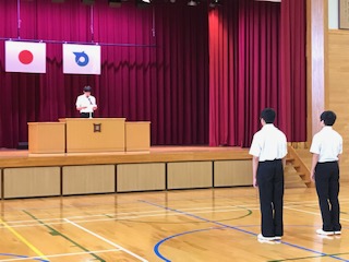 壮行会１