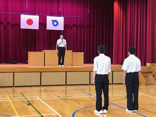壮行会２
