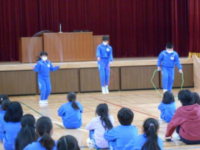 縄跳び集会１