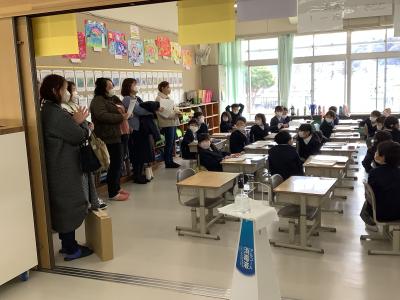 授業参観・懇談会１