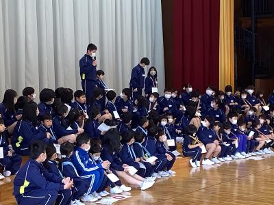 令和５年度１年生を迎える会１