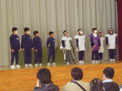 ５学年の学習発表会１
