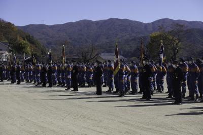 消防団式典写真